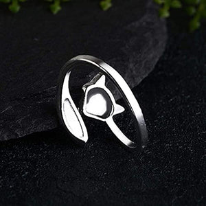 Thumb Ring Raccoon Ring Adjustable Open Ring