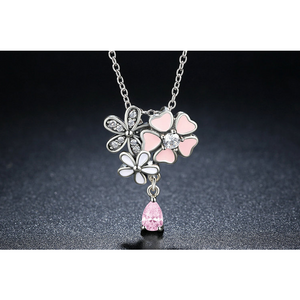Necklace cherry blossom necklace