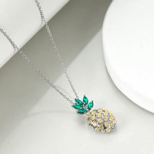 Dainty Pineapple Pendant Necklace Jewelry Gift