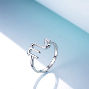 Constellation Astrology Adjustable Cute Ring